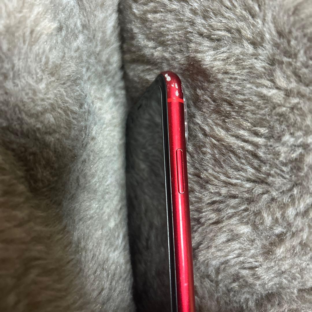 S*）様 iPhone11 レッド　128GB 動作確認済　画面背面、割れ無し