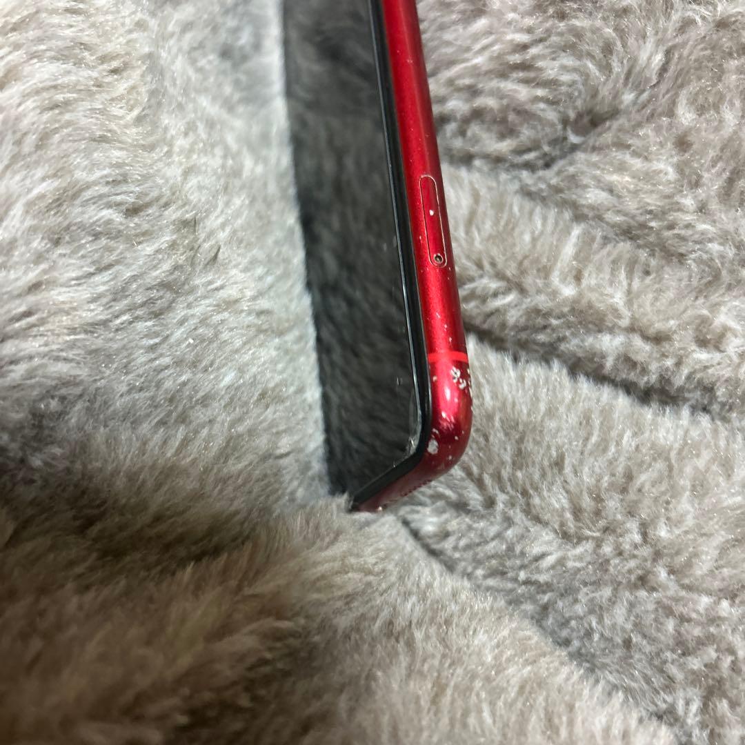 S*）様 iPhone11 レッド　128GB 動作確認済　画面背面、割れ無し