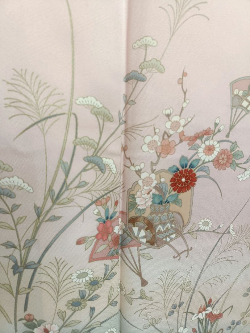 正絹訪問着（未使用）フルセット4点　入学式　卒業式　結婚式　宮参り