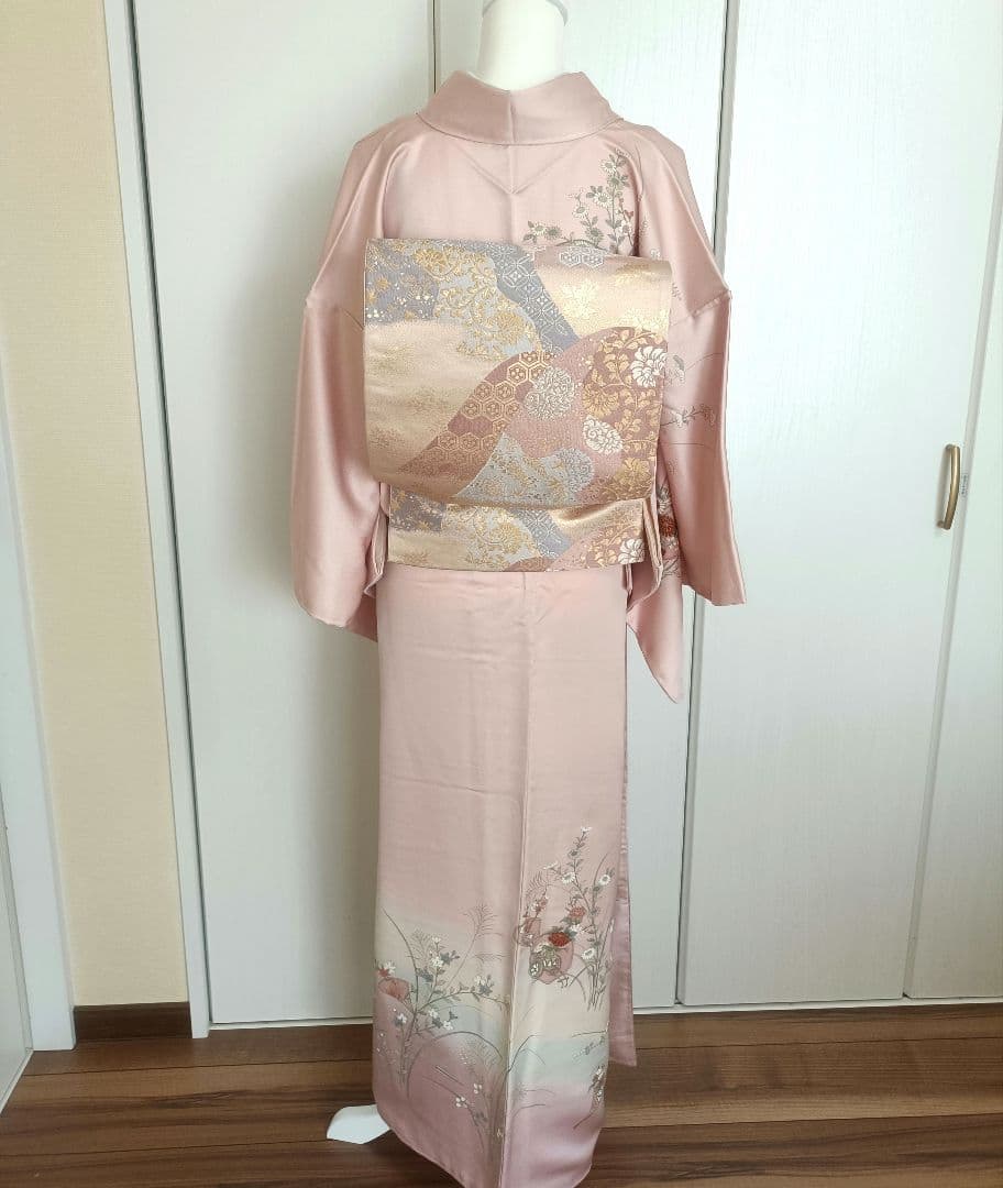 正絹訪問着（未使用）フルセット4点　入学式　卒業式　結婚式　宮参り