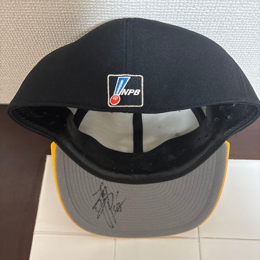 【送料無料】阪神タイガース’06 48 相木崇 NPBサイン入りキャップ 59㌢