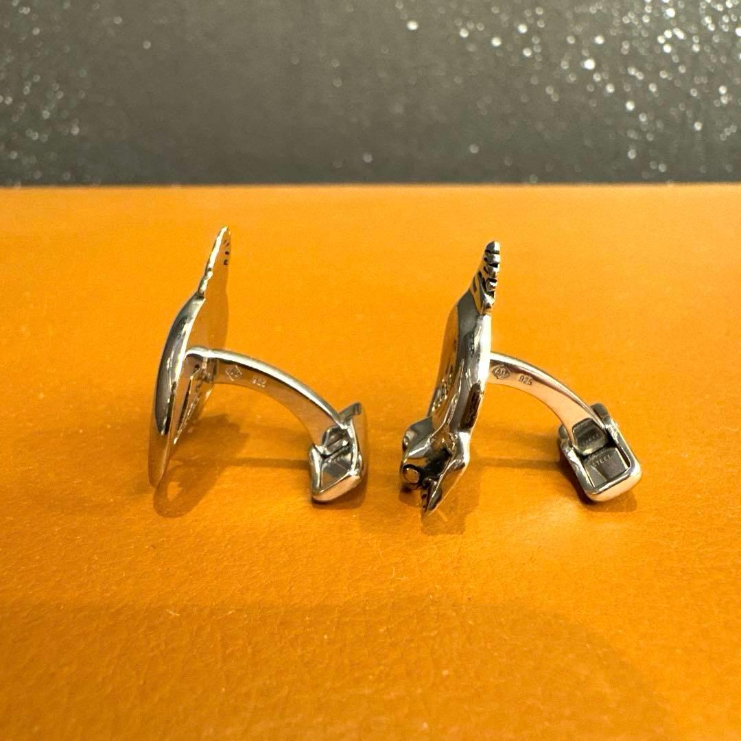 dunhill ダンヒル カフリンクス カフス トカゲ