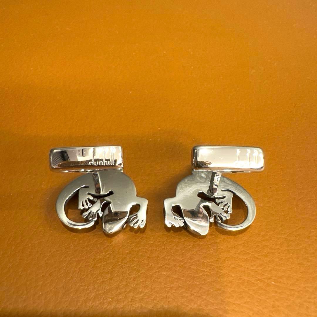 dunhill ダンヒル カフリンクス カフス トカゲ