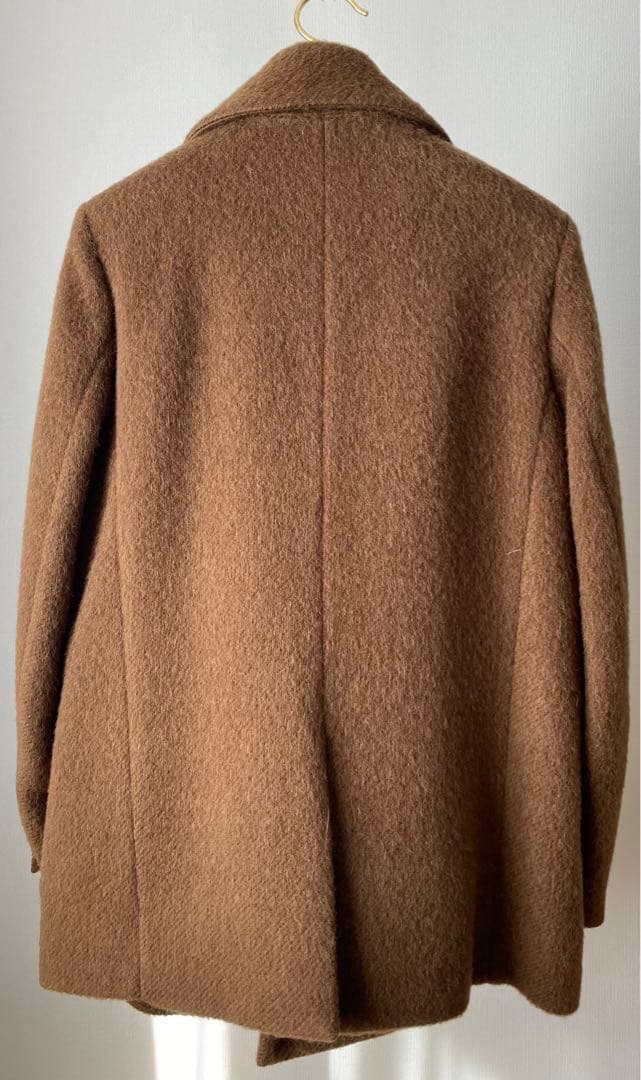 ジャケット・アウター Lounge Lizard ALPCA SHAGGY P COAT BROWN