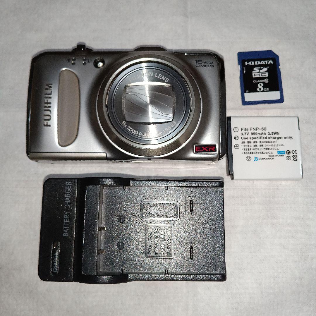 FUJIFILM F550EXR 15倍ズーム　充電器　SDカード付