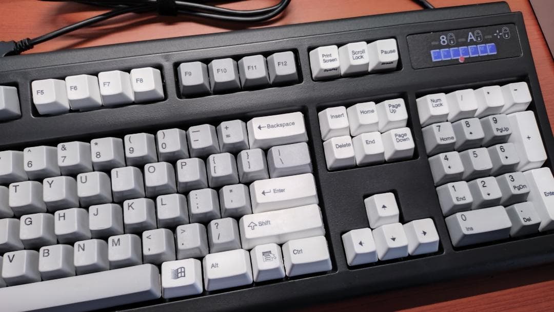 【全キー動作確認済美品／赤Esc】UNICOMP Model M UA40P4A