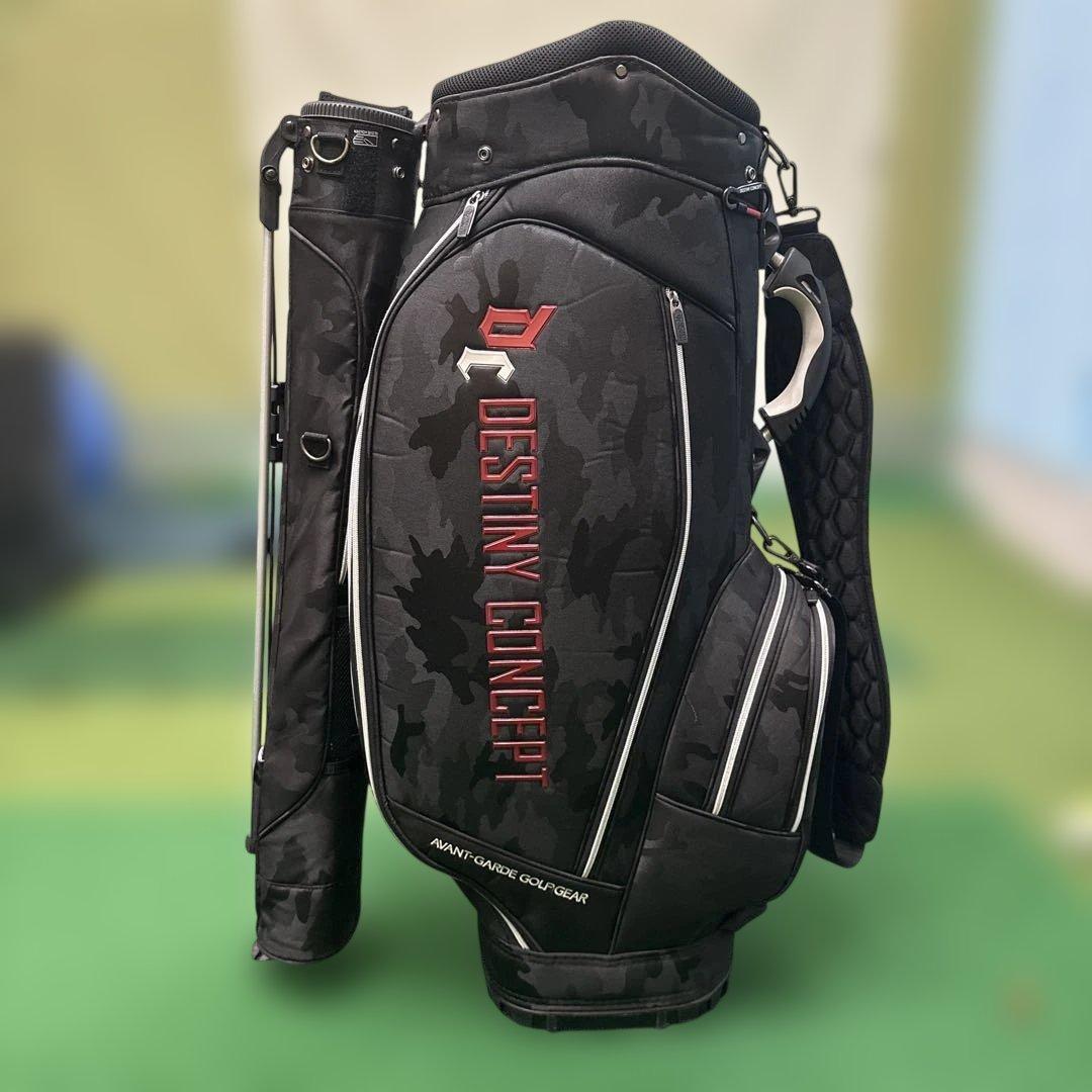 DESTINY CONCEPT サブバック内蔵型 カモフラージュ ゴルフバッグ
