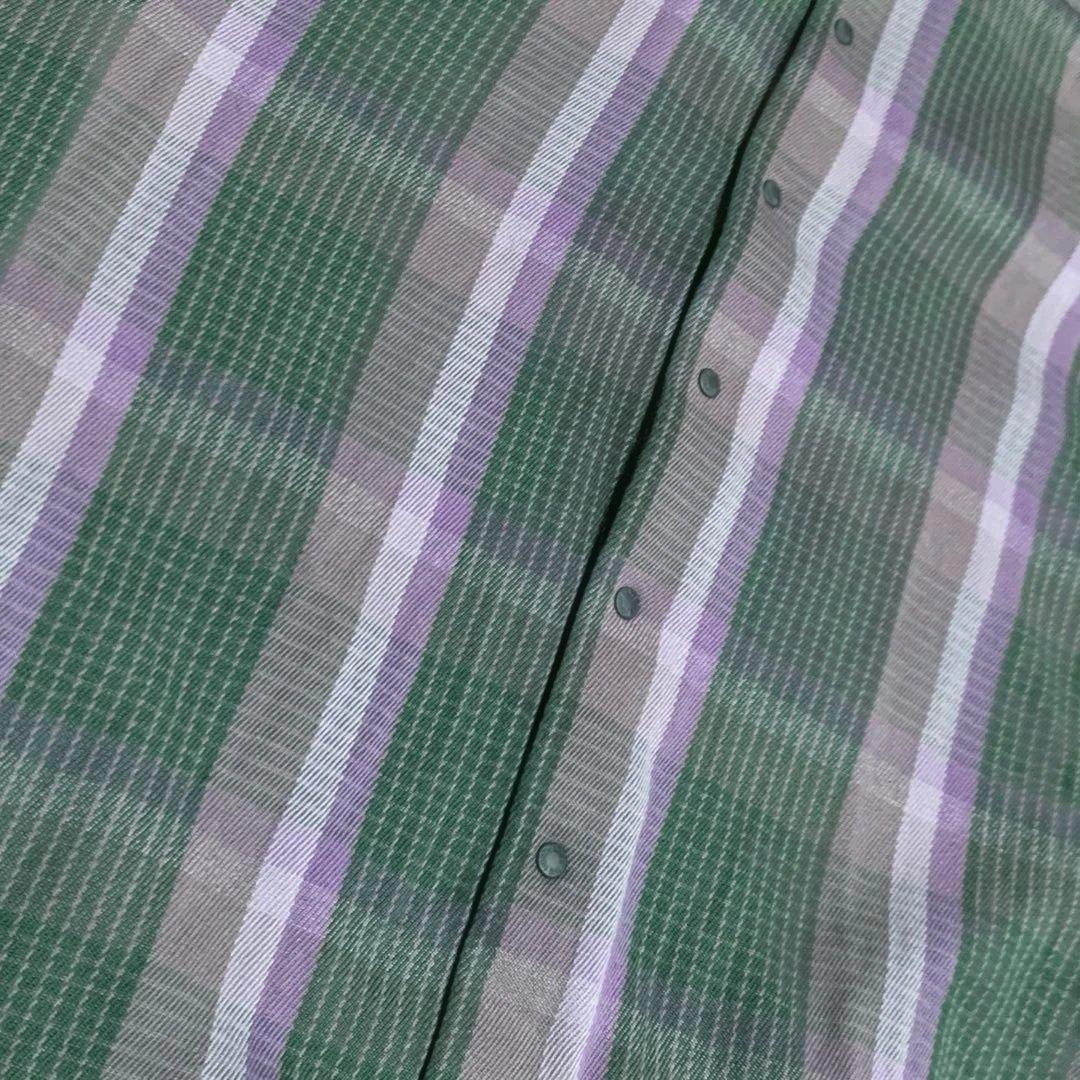 美品 THE NORTH FACE PURPLE LABEL チェックワンピース