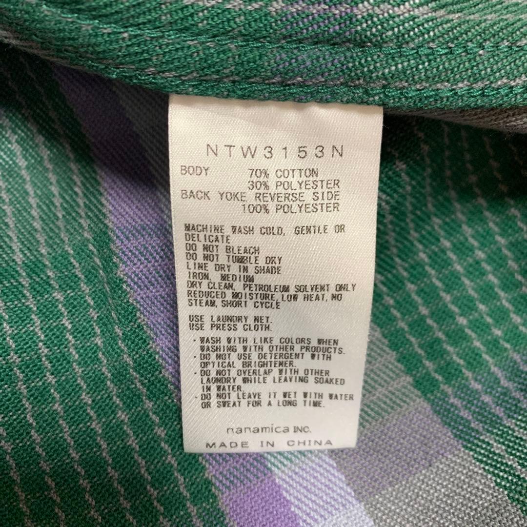 美品 THE NORTH FACE PURPLE LABEL チェックワンピース