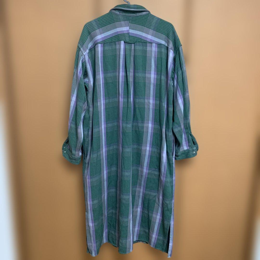 美品 THE NORTH FACE PURPLE LABEL チェックワンピース