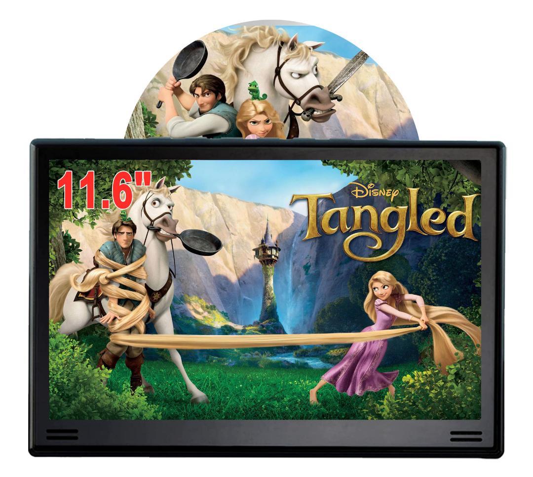 INTENAVI 車載用モニター DVDプレイヤー 11.6インチ 大画面