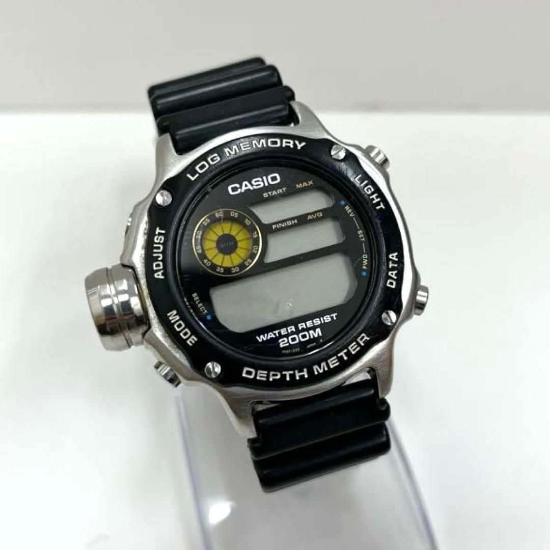 【T】CASIO DEP-510 LOG MEMORY 200m防水　不動