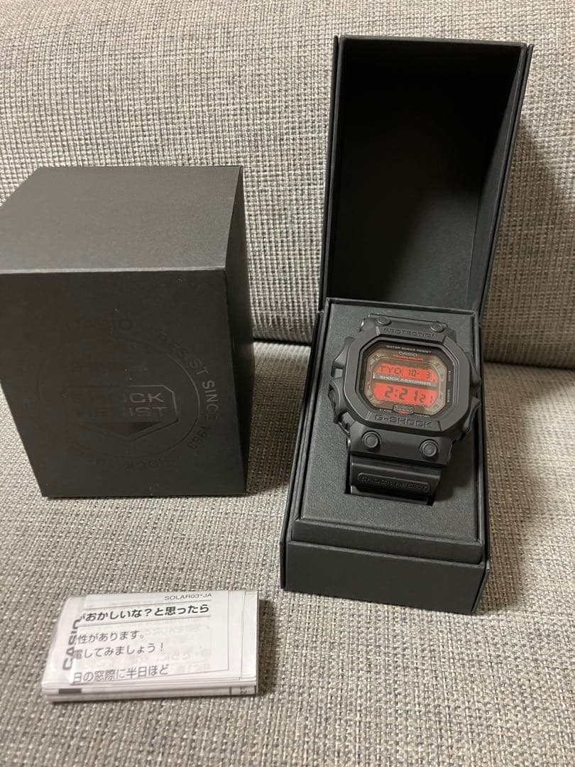 CASIO G-SHOCK GX-56BBR-1JFタッチソーラー ブラック