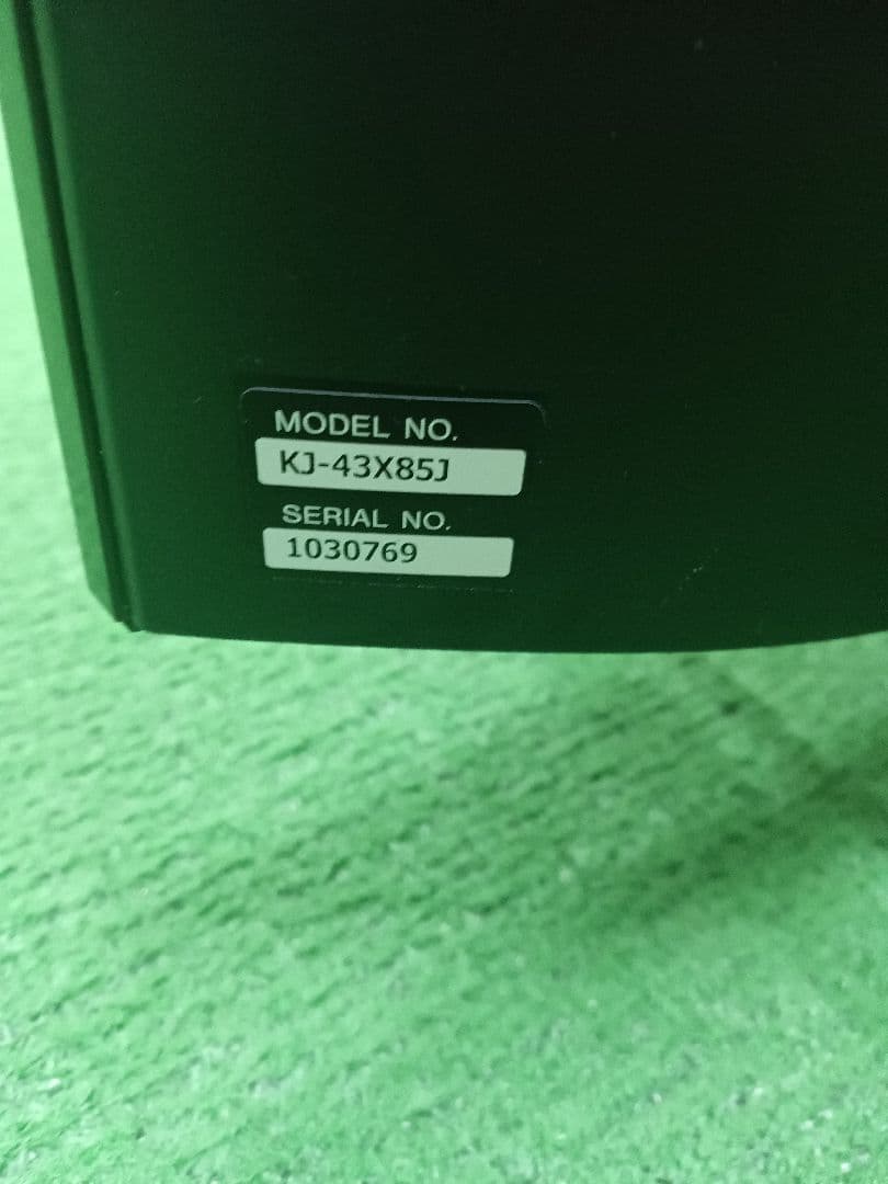 4-300 SONY　液晶テレビ　4K　43インチ　KJ-43X85J