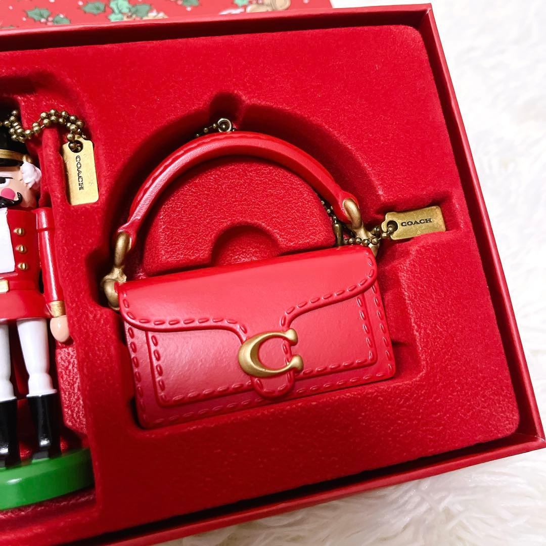 未使用級✨非売品✨COACH コーチ オーナメント チャーム クリスマス