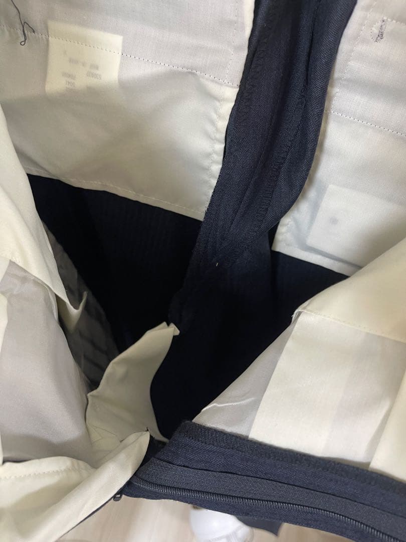 新品 DURBAN ダーバン 秋冬総裏 ウール スーツBB6 ストライプ 紺