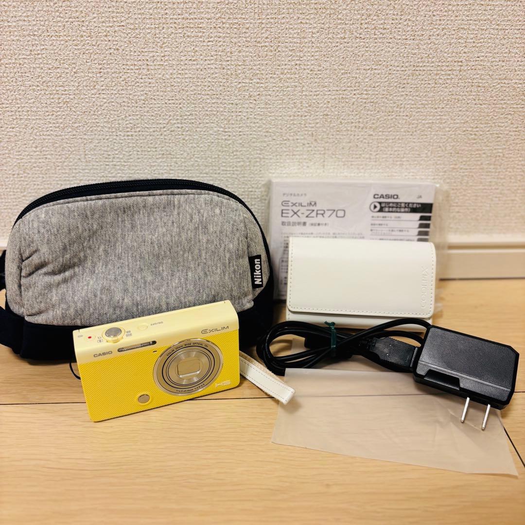即購入⭕️ CASIO EXlLIM EX ZR70 付属品多数あり