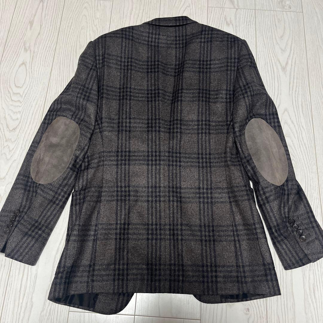 週末限定値下げ　TOM FORD チェック柄 テーラードジャケット