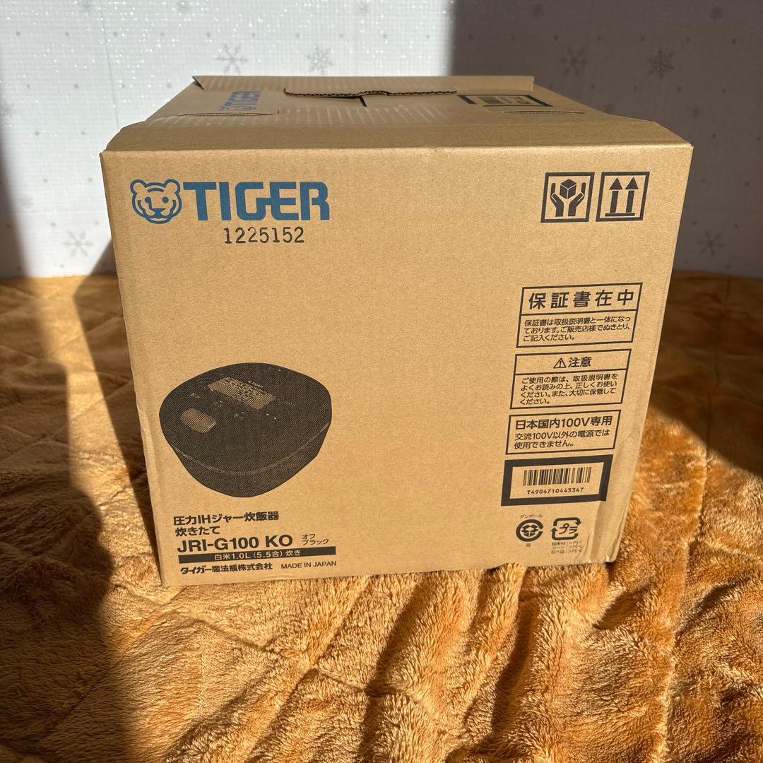 TIGER タイガー　炊飯器 JRI-G100 KO