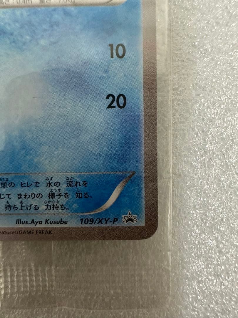 ミズゴロウ、コンビニ購入キャンペーン 未開封プロモ