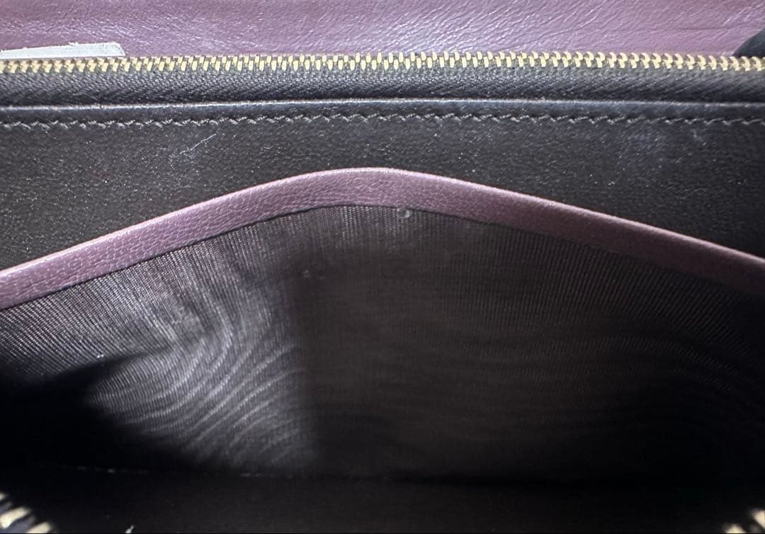 【本体のみ】ボッテガヴェネタ ラウンドファスナー/ラム/黒/3️⃣✨✨✨