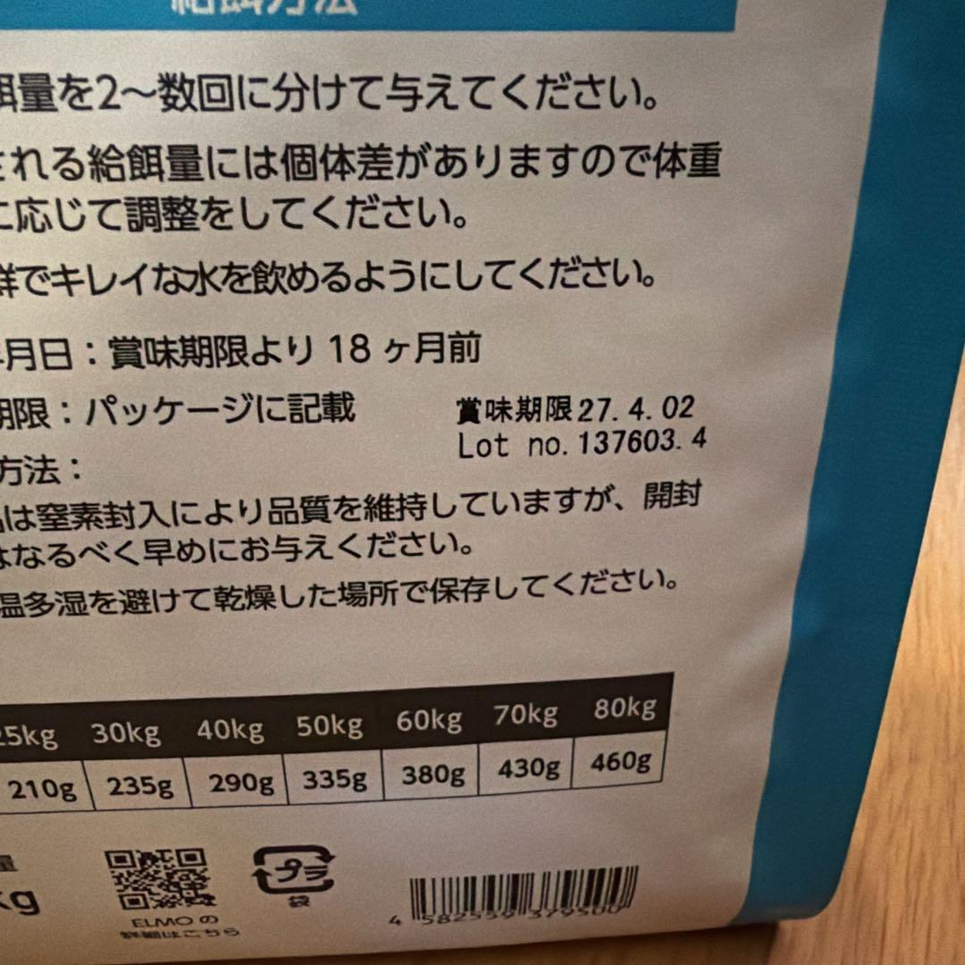 エルモ　ELMO ドッグフード　リッチインチキン