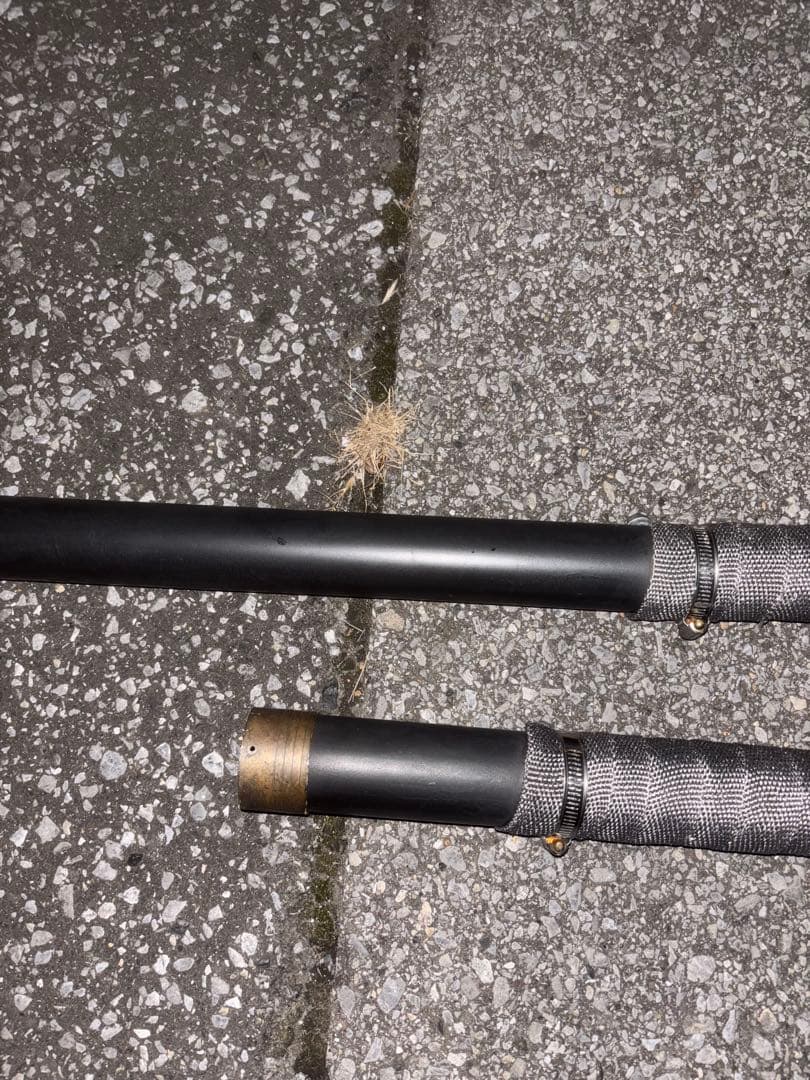 ドラッグスター400 ドラッグパイプマフラー　ブラック