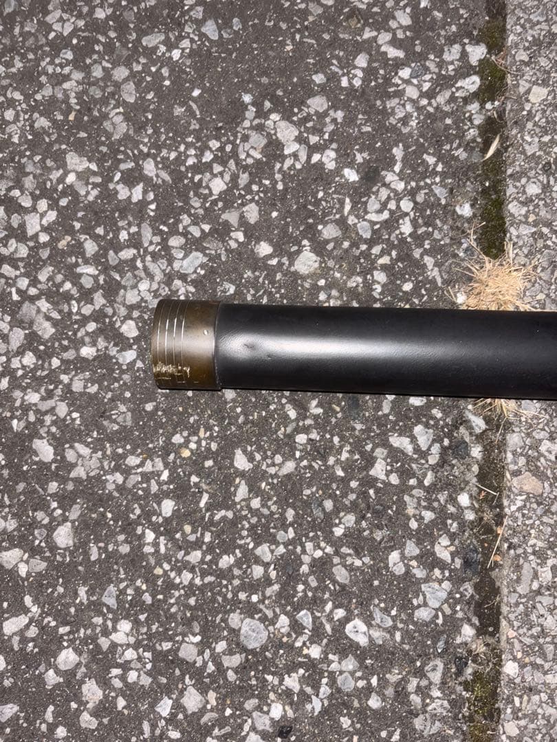 ドラッグスター400 ドラッグパイプマフラー　ブラック