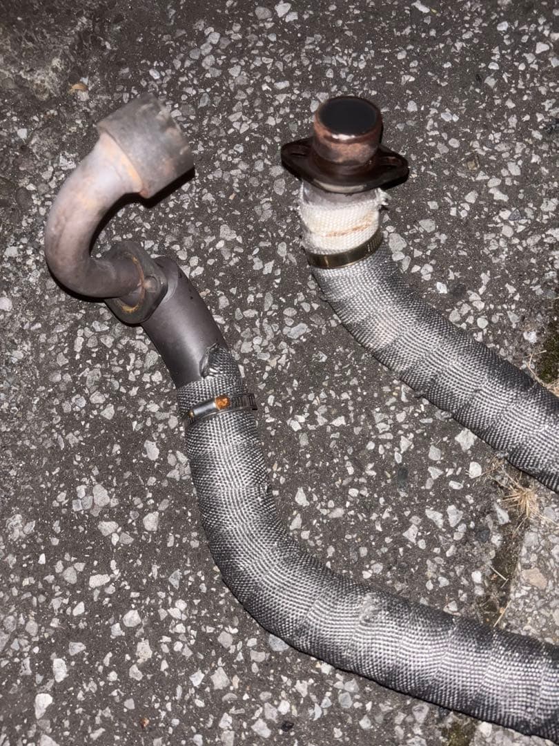 ドラッグスター400 ドラッグパイプマフラー　ブラック