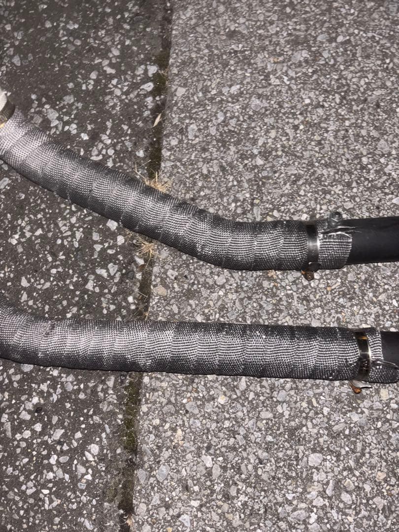 ドラッグスター400 ドラッグパイプマフラー　ブラック