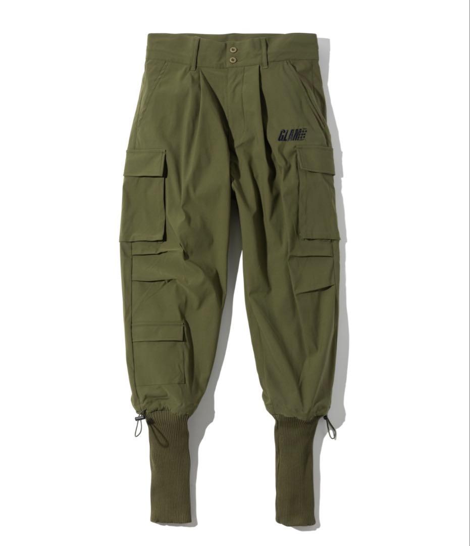 茶*こ様 glamb カーゴパンツ グリーン