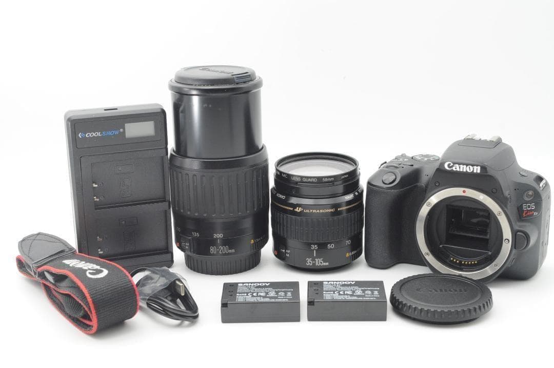 ★超美品⑦★新春初売りSALE★ Canon EOS Kiss x9 ダブル