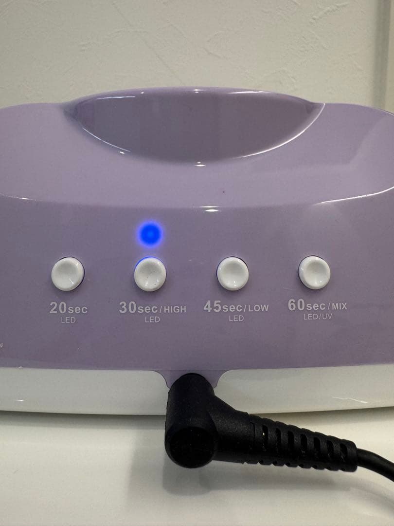 ageha LEDネイルライト 紫