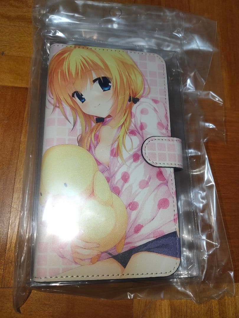 ゆずソフト 千歳佐奈 モバイルフォンセット 天神乱漫 手帳型 スマホケース