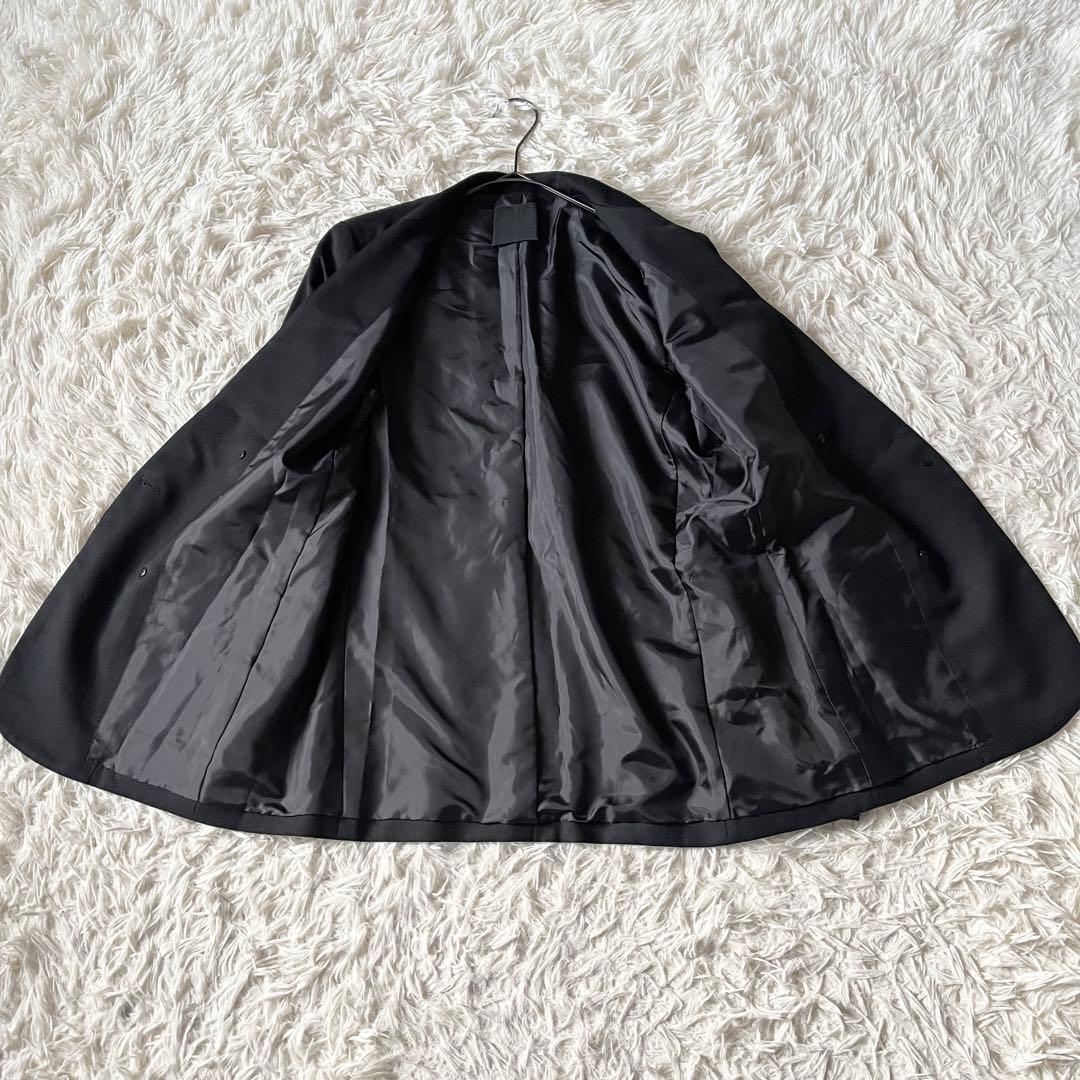 CINOH チノ BLACK FORMAL ノーカラージャケット パールボタン