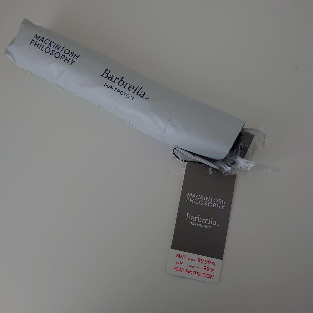 新品タグ付　MACKINTOSH PHILOSOPHY　新作バーブレラ　日傘