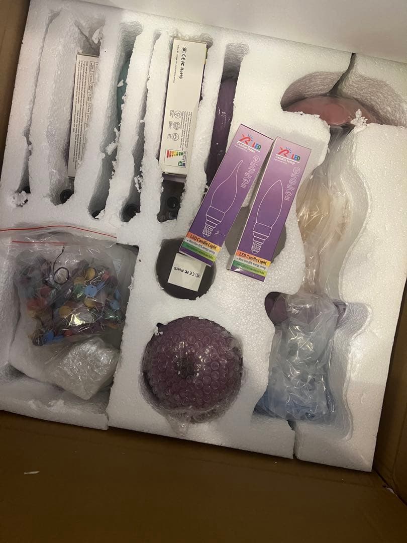 S*☆様 LED電球付きK9 クリスタル 装飾照明 現代ヨーロピアンLEDシャン