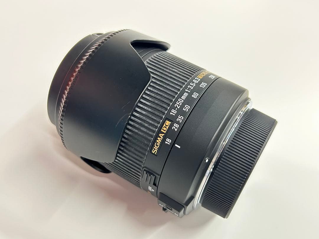近くも遠くも撮れる高倍率レンズSIGMA18-250mm F3.5-6.3ニコン