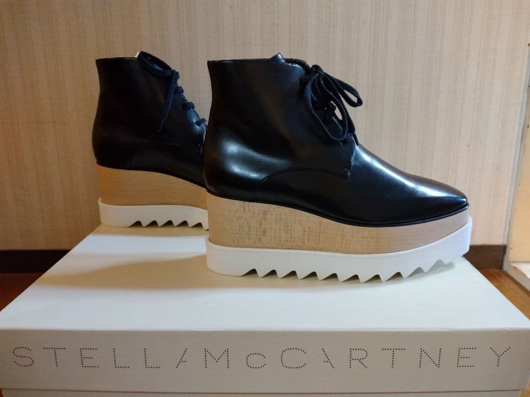 【新品レア ハイカット】STELLA McCARTNEY エリス 37 ブラック