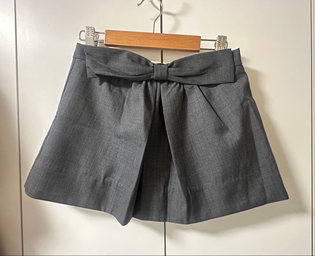 SHUSHU/TONG ミニスカートレディース　シュシュトング　リボン