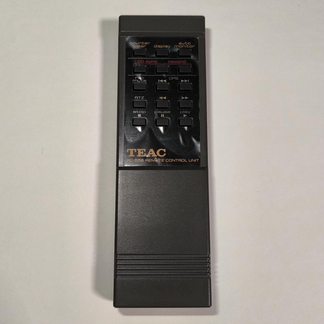 TEAC RC-558 V-6030S V-8030S ブラックモデル リモコン