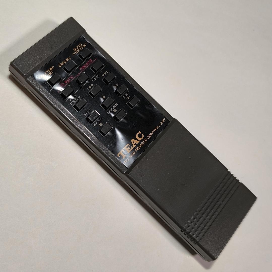 TEAC RC-558 V-6030S V-8030S ブラックモデル リモコン