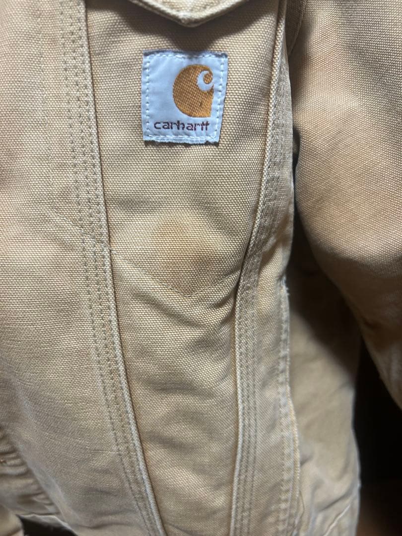 Carhartt ベージュ デトロイトジャケット