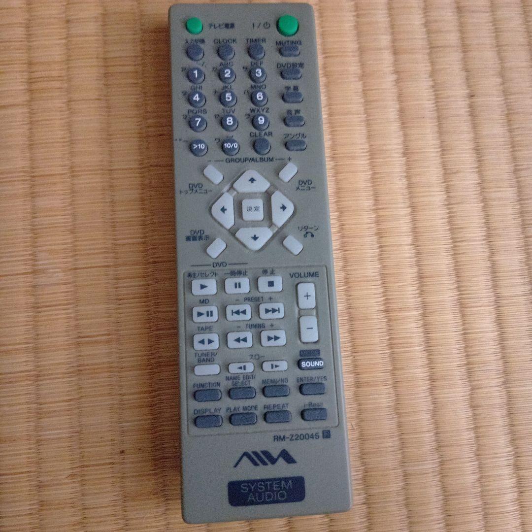 Aiwa XR-MJ3DVD コンポ【ジャンク品】