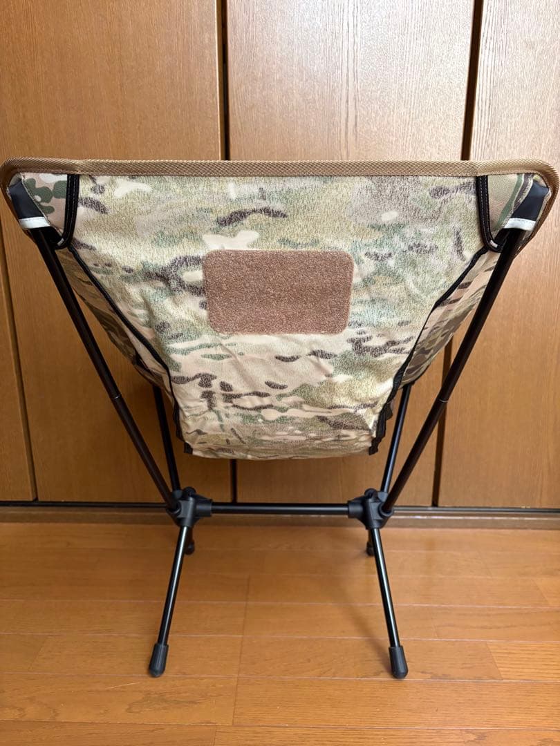 凛　ヘリノックス　タクティカルチェア　マルチカモ