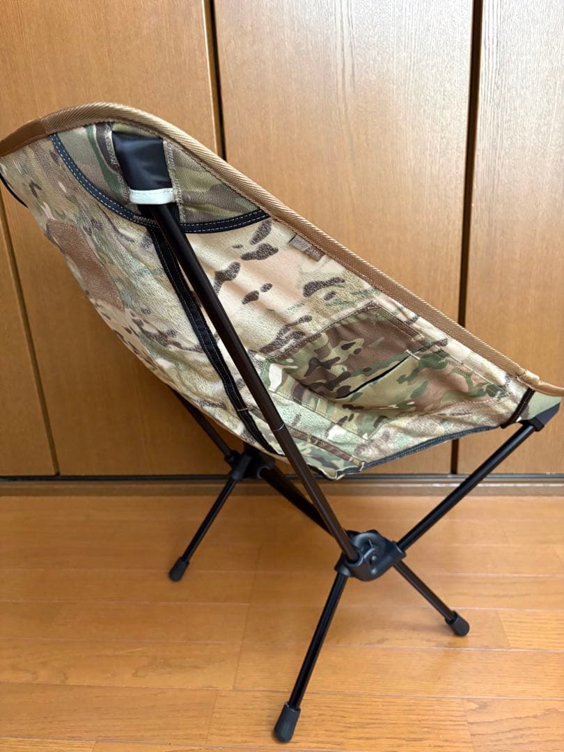 凛　ヘリノックス　タクティカルチェア　マルチカモ