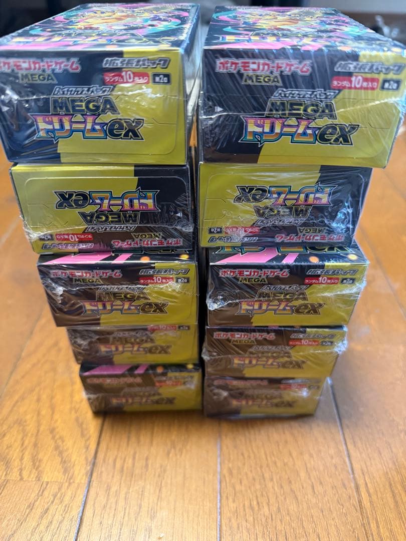 MEGAドリーム box シュリンク付き 10boxセット