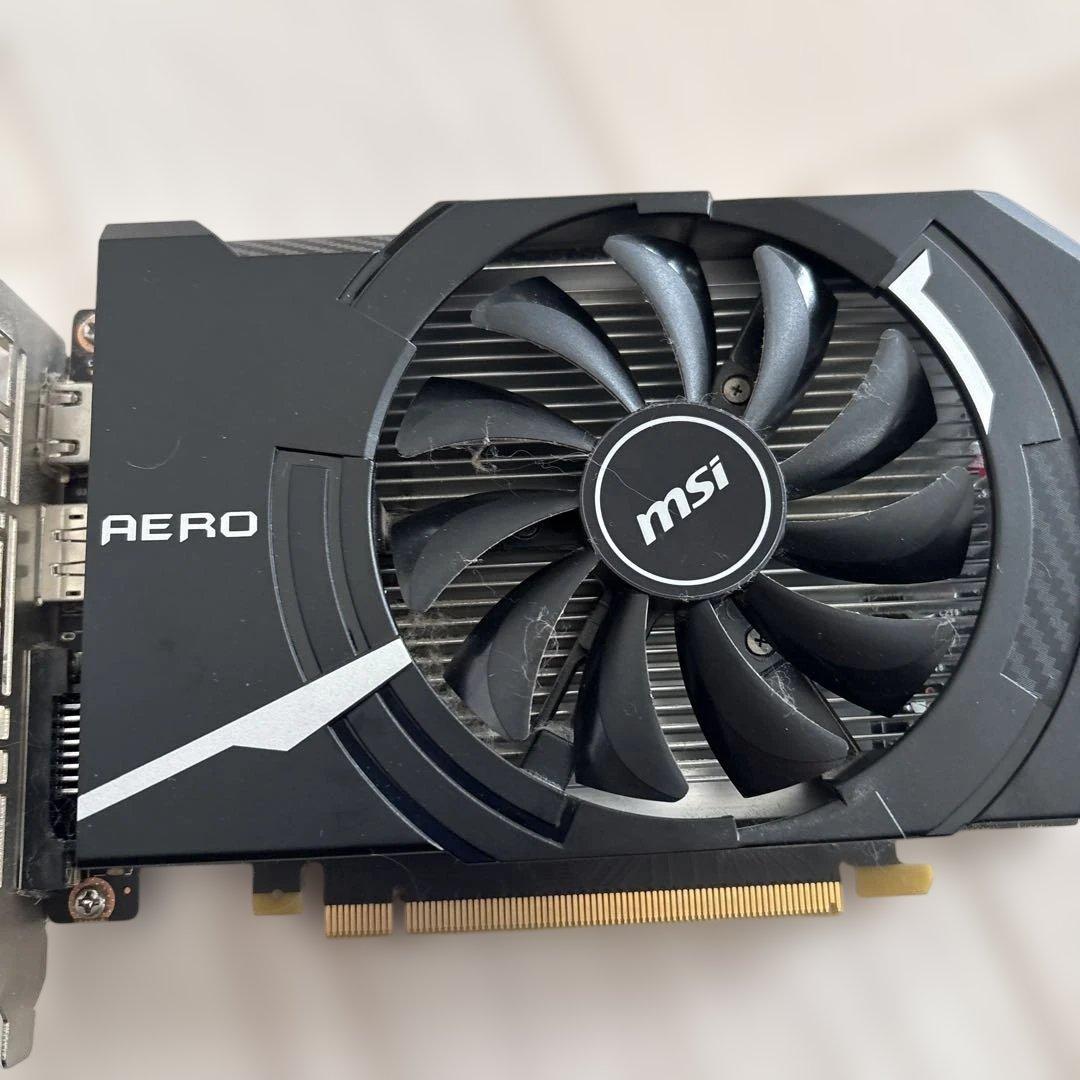 MSI GeForce GTX 1650 D6 AERO ITX 動作確認済み
