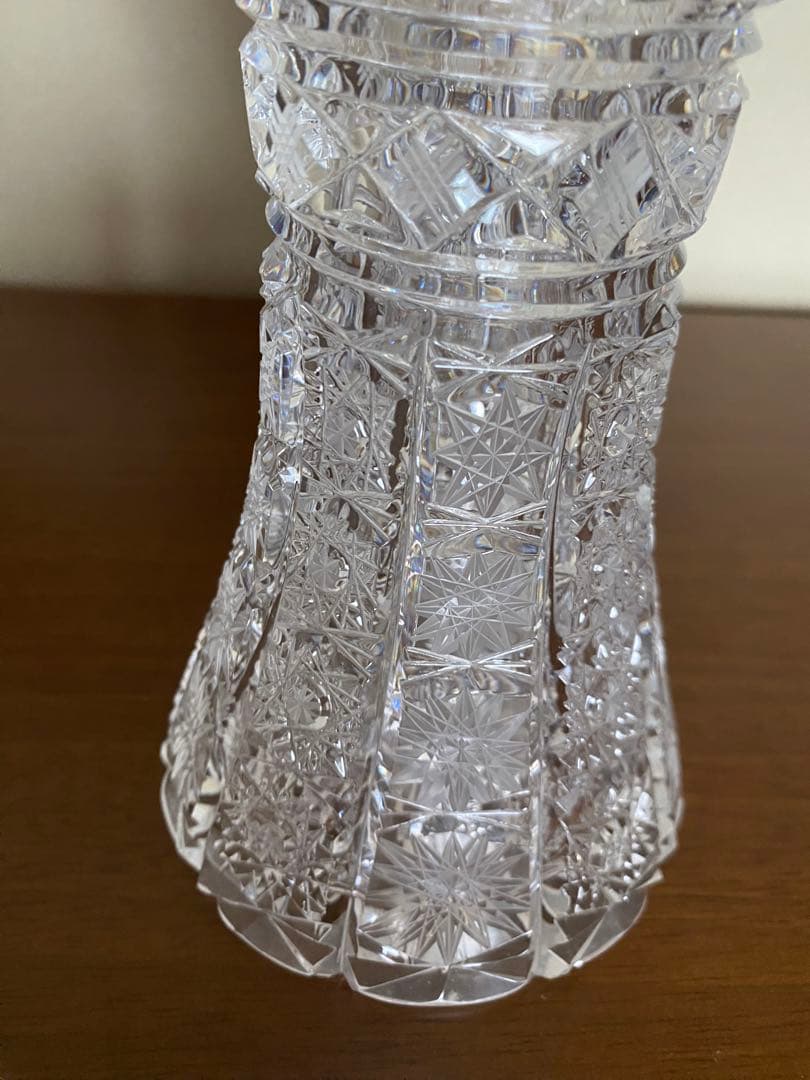 未使用⭐︎ボヘミアンガラス　花瓶
