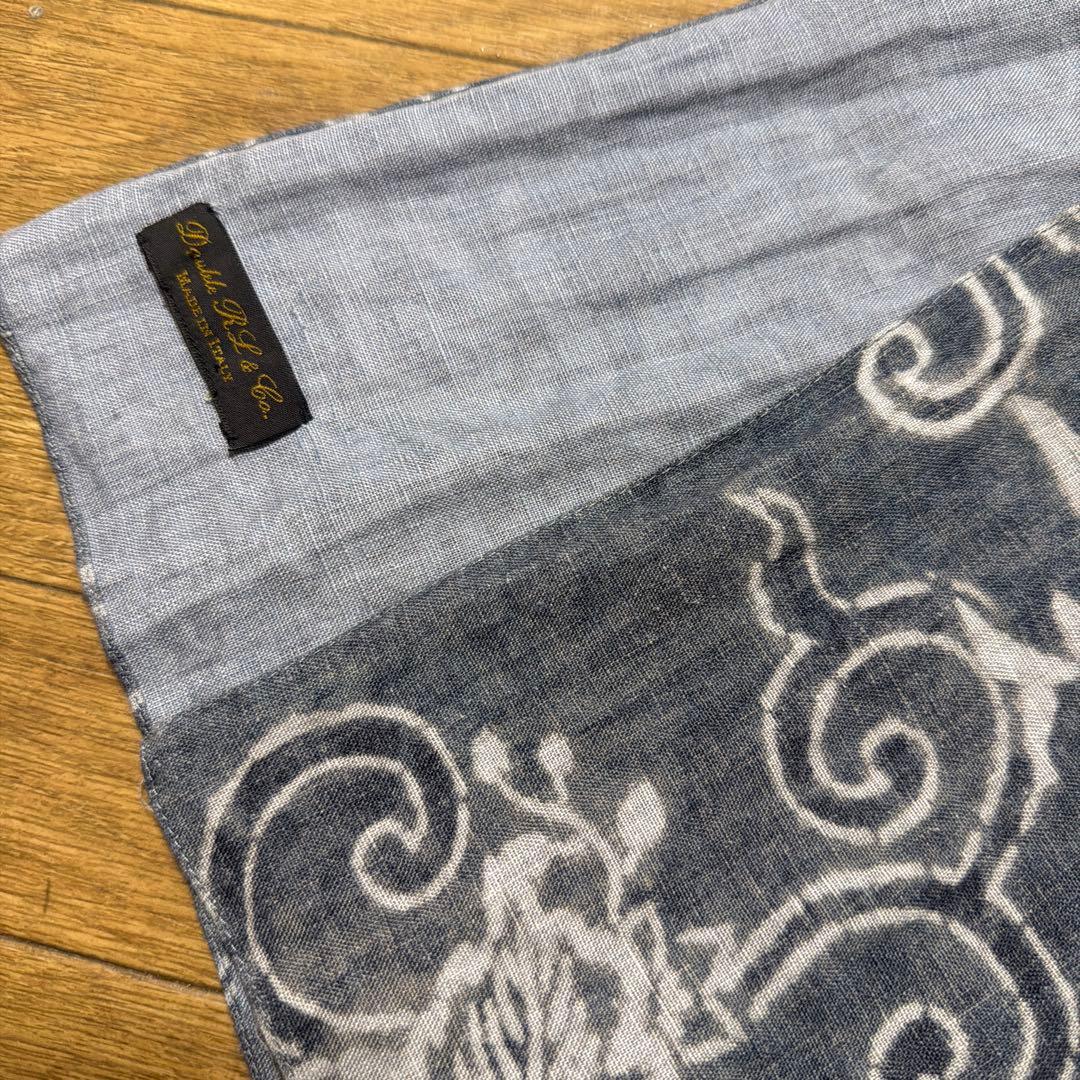 ダブルアールエル　インディゴ　ストール